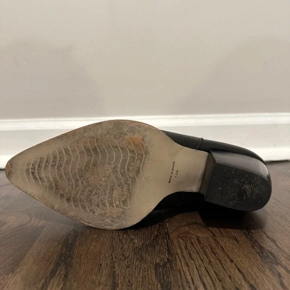 Caty Smooth Leather Black (Wide) by Matisse - Picture 8 of 10